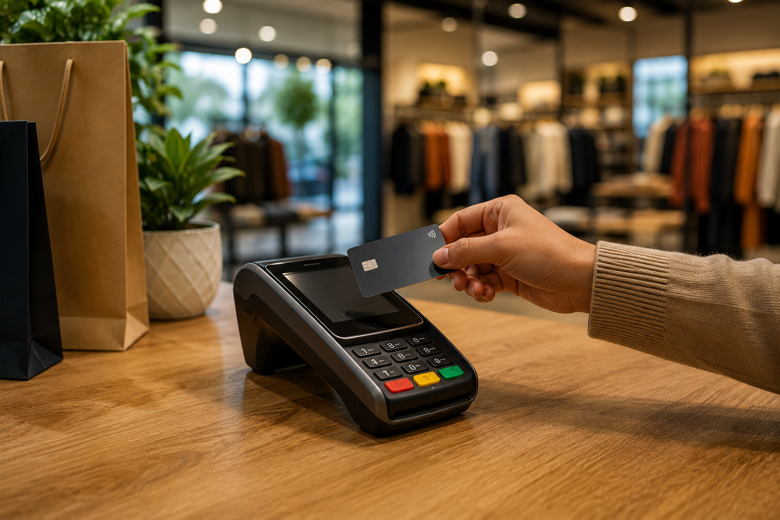 Payments built into the retail experience